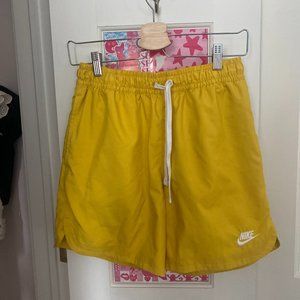 Yellow Nike Shorts